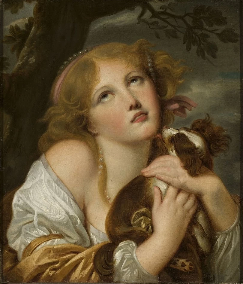 Ragazza con cane. Il ricordo - National Museum in Warsaw